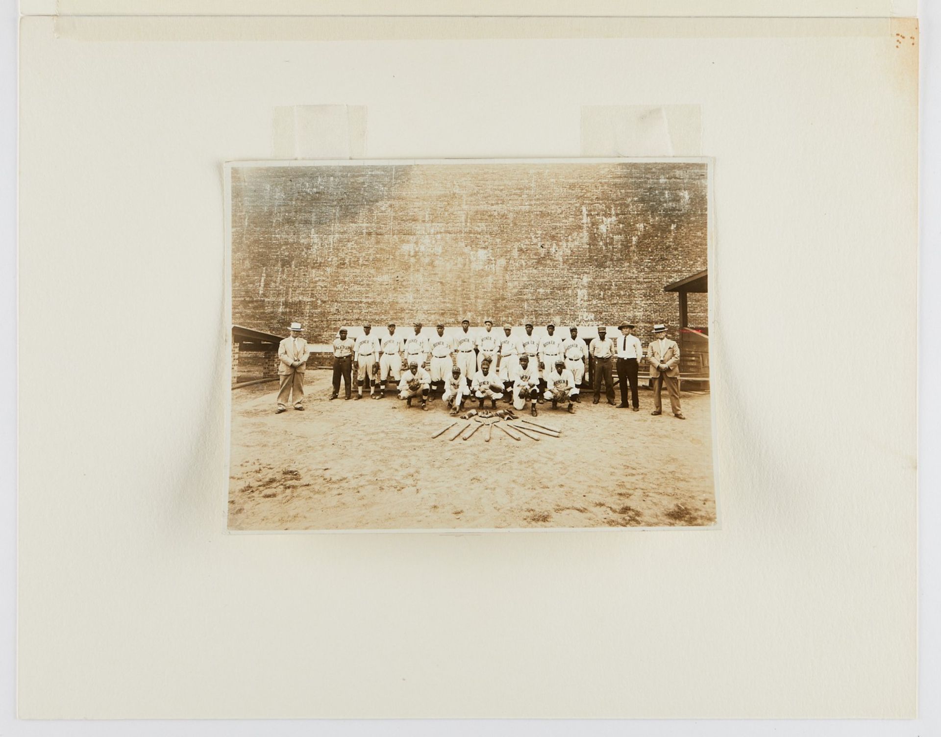 Grp: 2 Prison Baseball Photographs Early 20th c. - Bild 6 aus 7