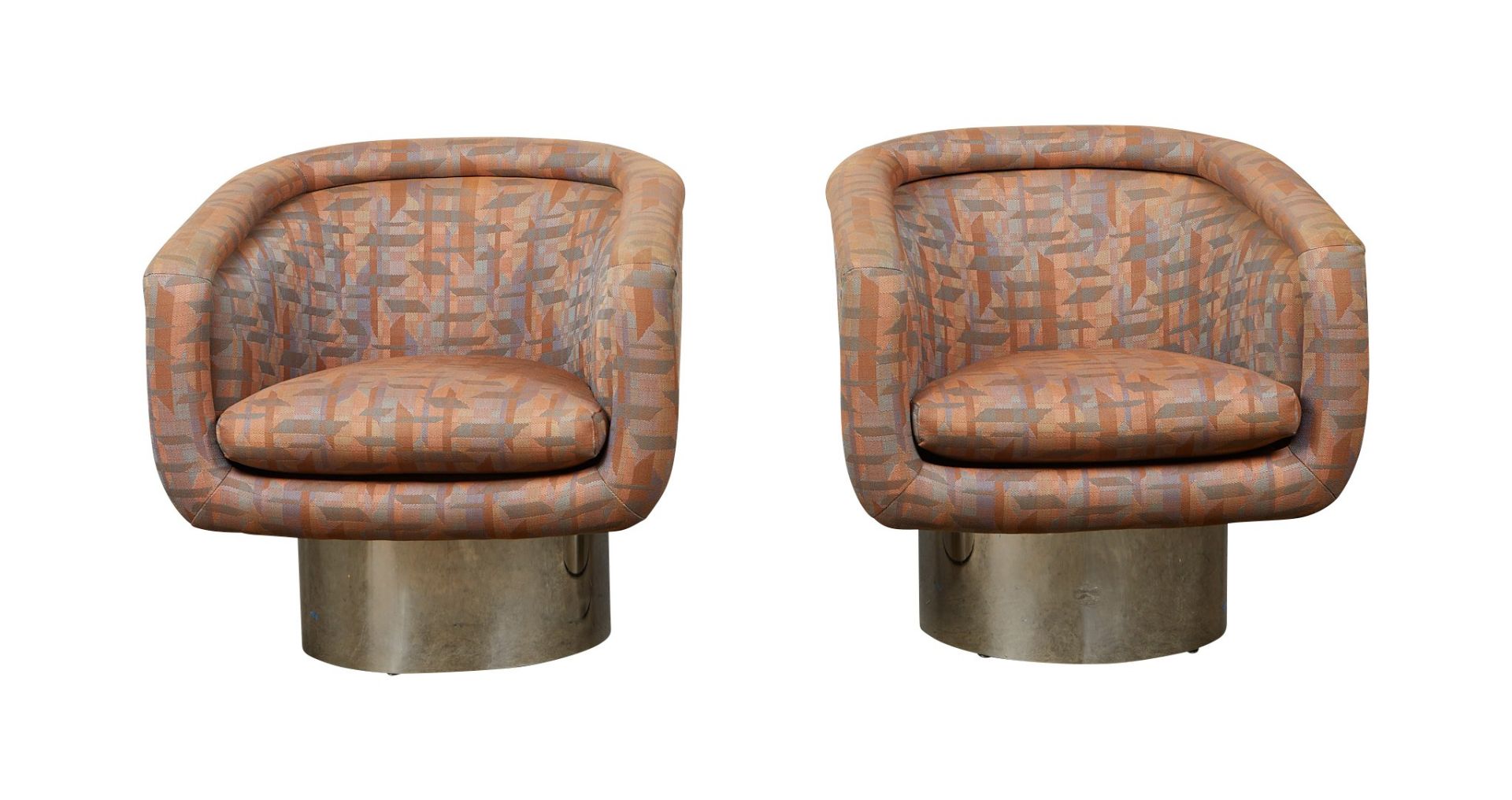 Pr: Leon Rosen Barrel Swivel Chairs for Pace - Bild 2 aus 7