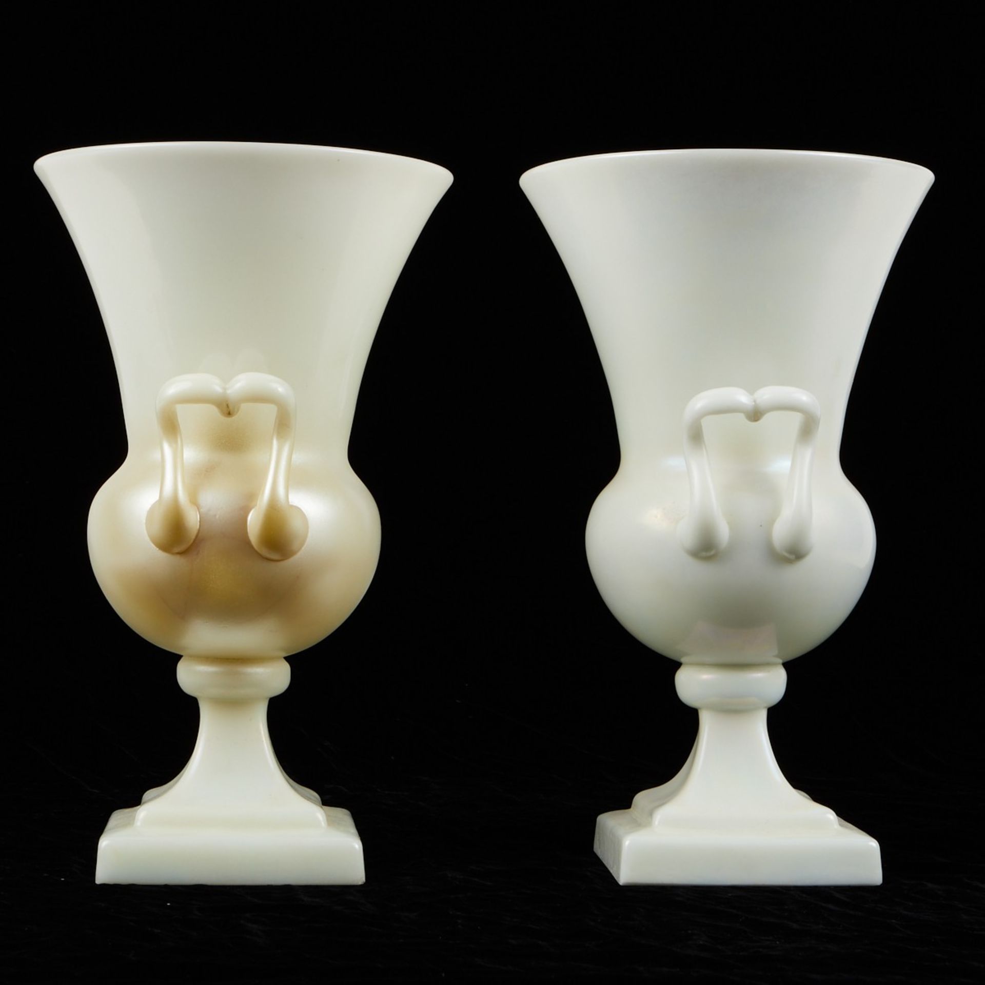 Pr: Steuben Carder Ivrene Vases - Bild 4 aus 7