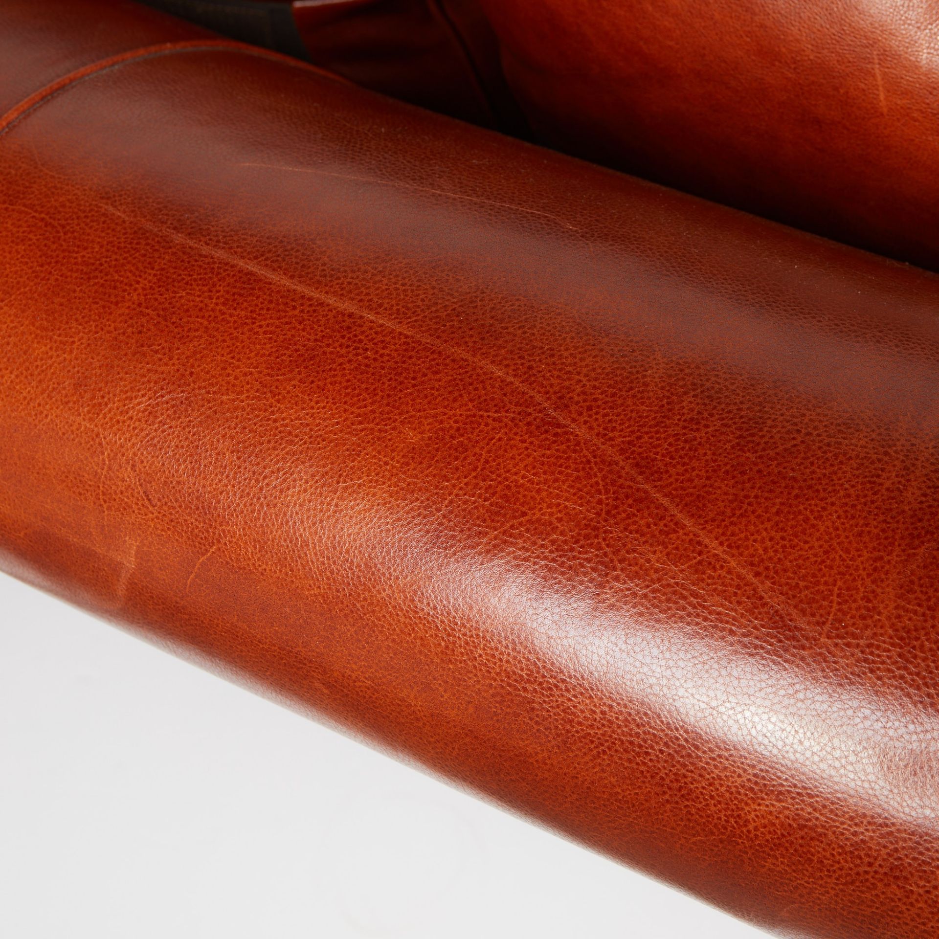 Pr: Hancock & Moore Brown Leather Couches - Bild 7 aus 18