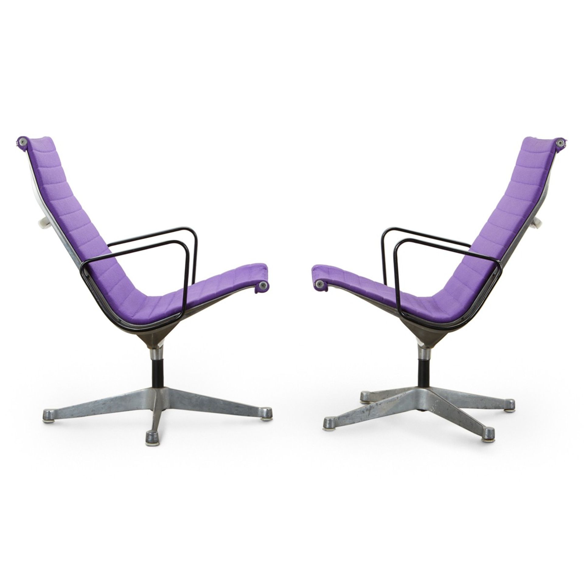 Pr: Eames Herman Miller Aluminum Group Chairs - Bild 5 aus 14