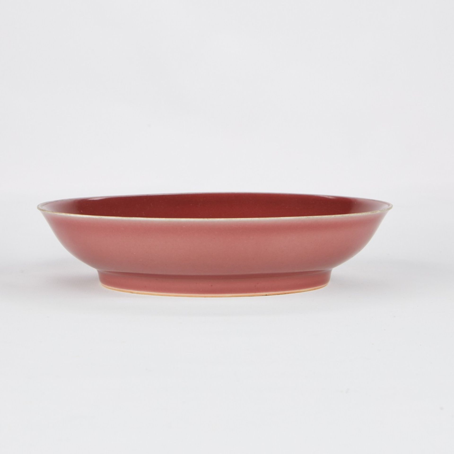 Chinese Oxblood Porcelain Bowl - Bild 5 aus 6