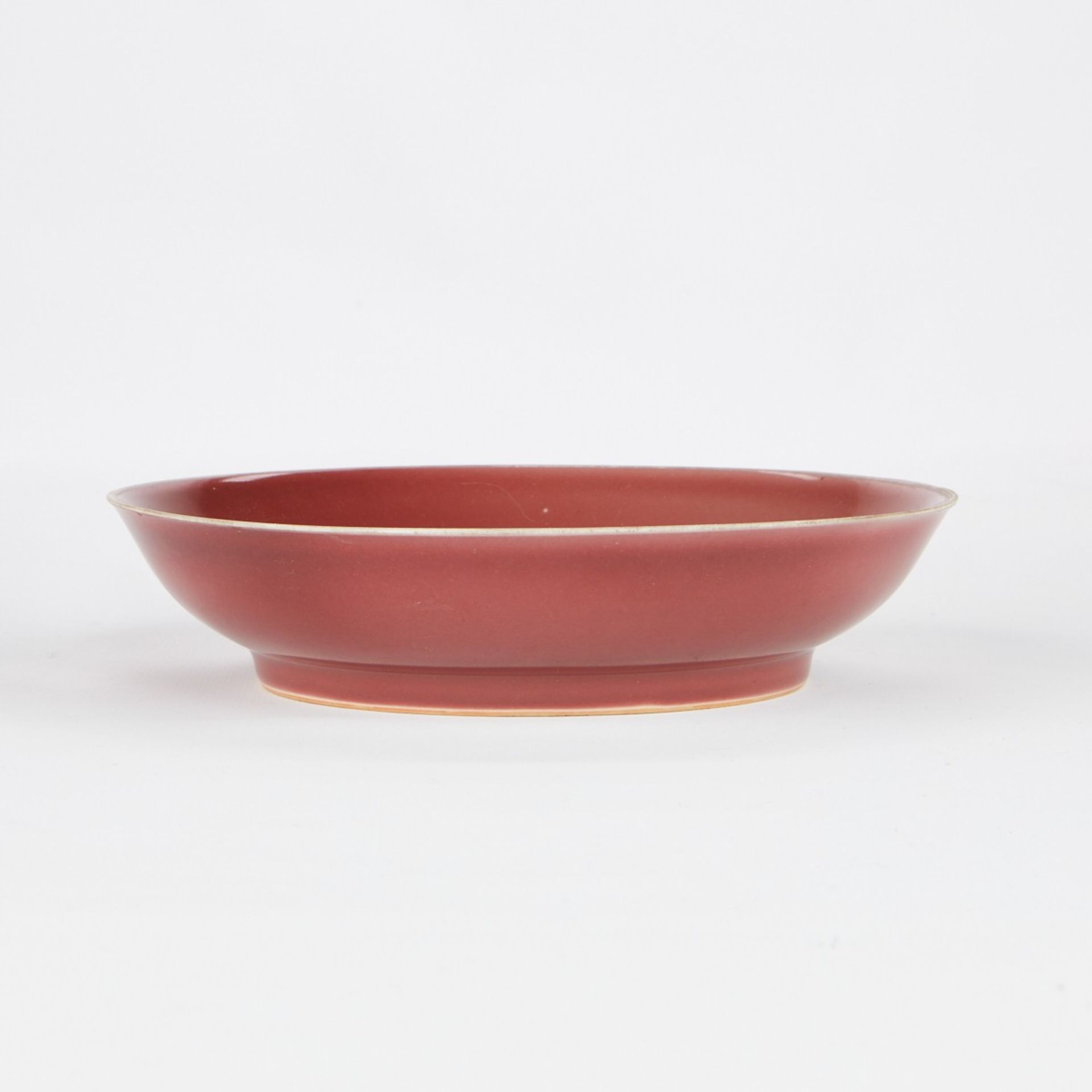 Chinese Oxblood Porcelain Bowl - Bild 4 aus 6