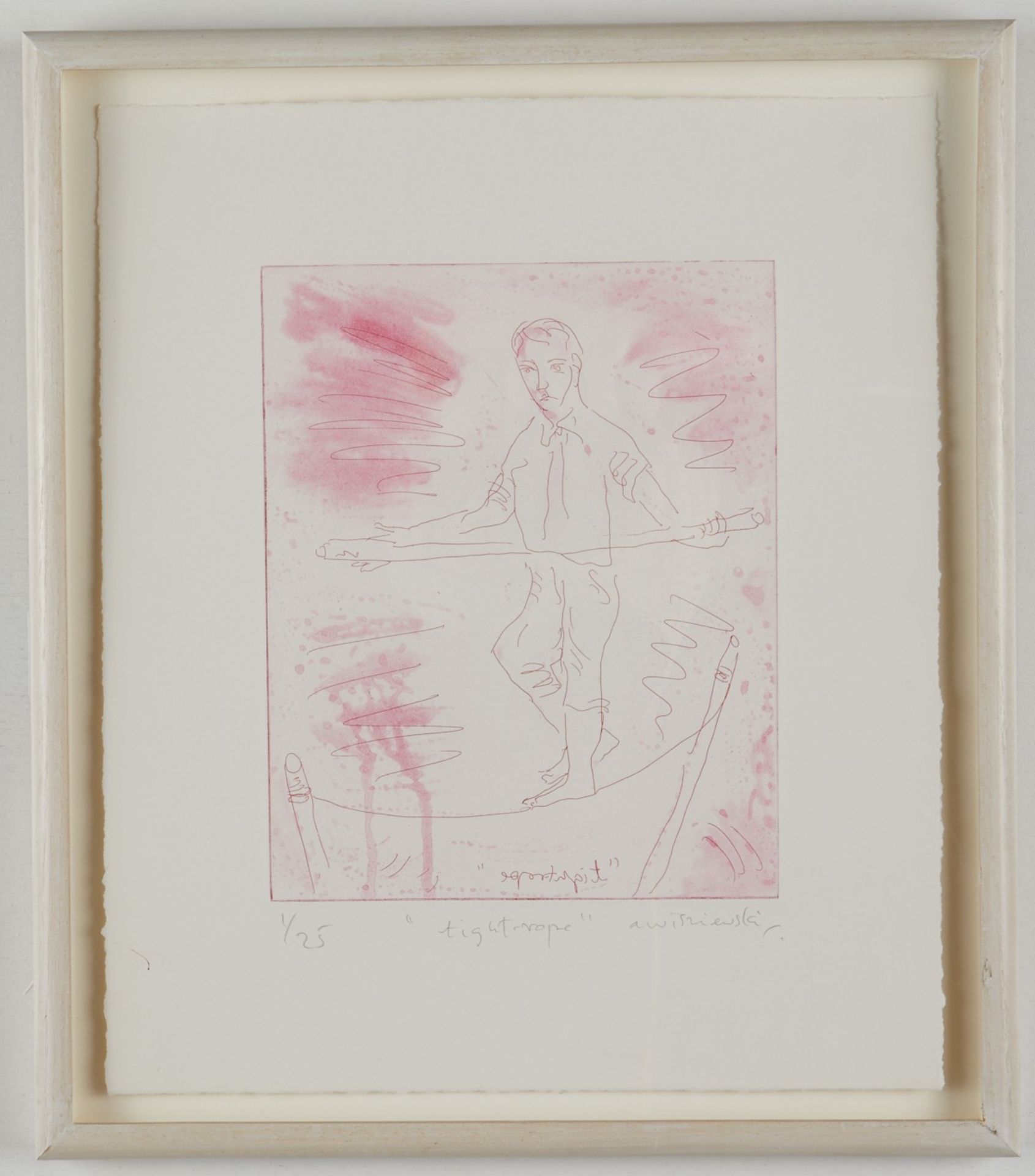 Group of 2 Adrian Wiszniewski Etchings - Bild 6 aus 10