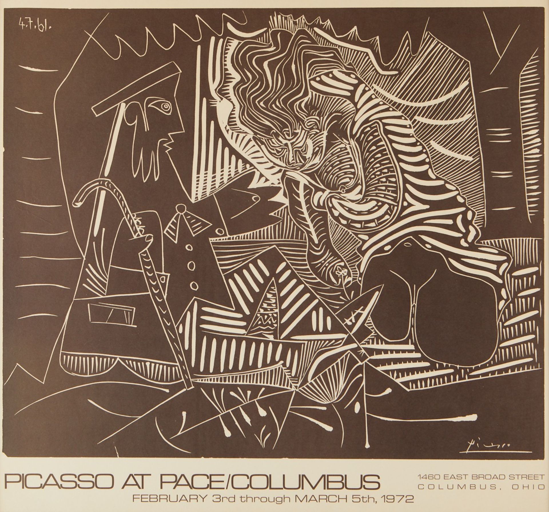 Grp: 2 Picasso Exhibition Posters - Bild 2 aus 7