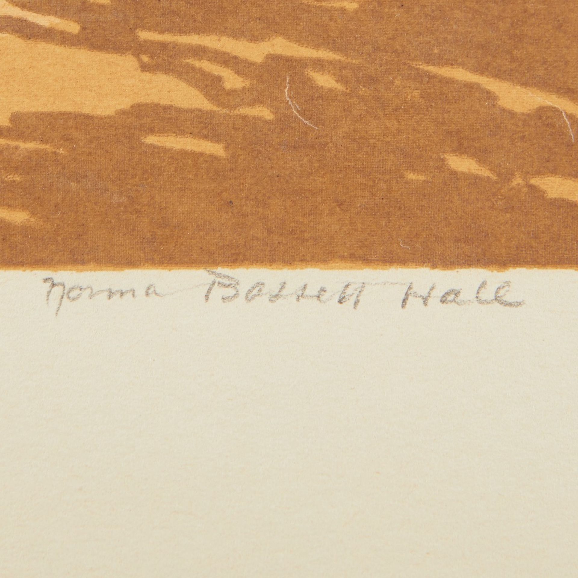 Norma Bassett Hall "Aspen and Spruce" Serigraph - Bild 4 aus 5
