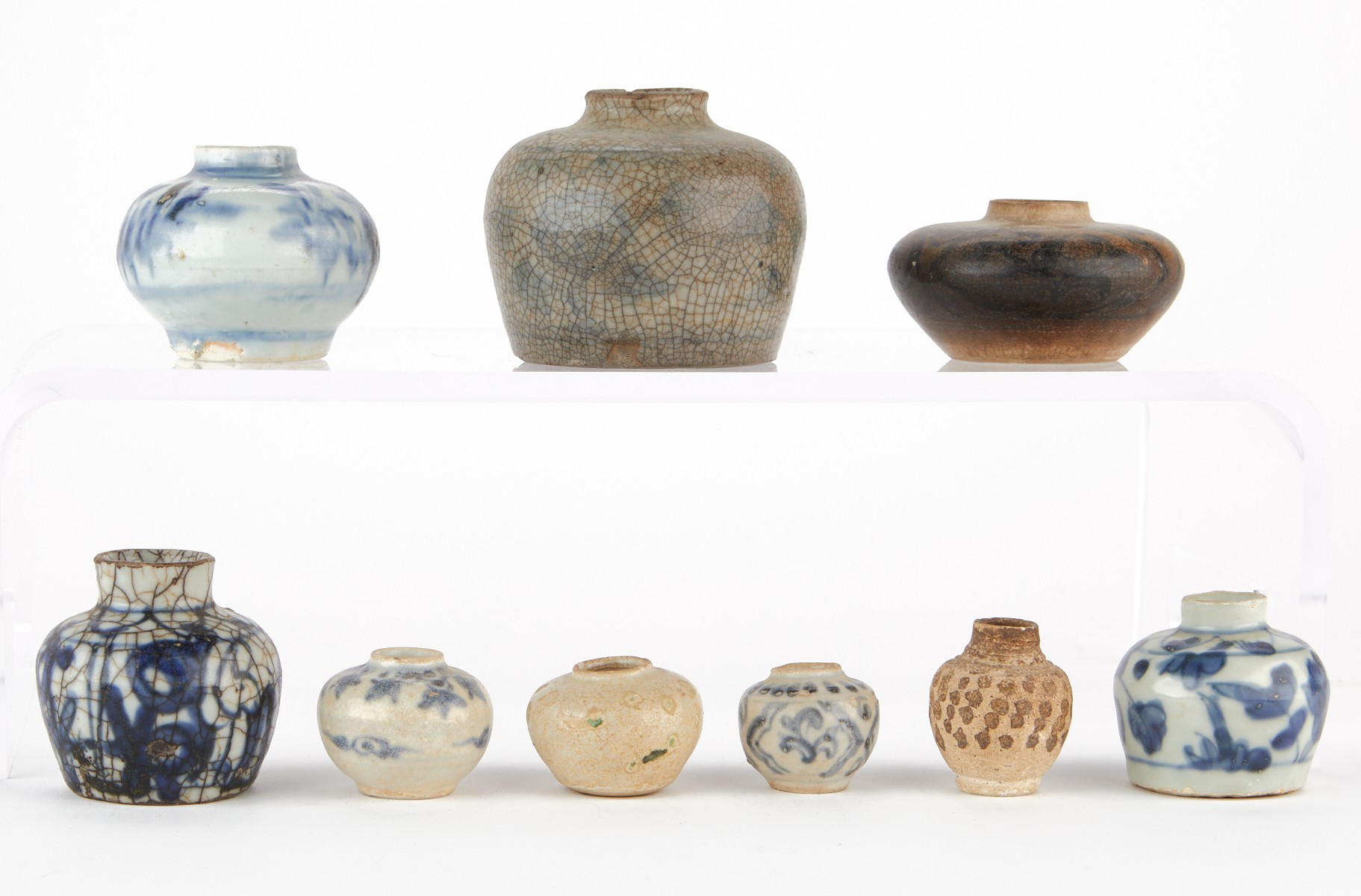 Grp: 9 Chinese Shipwreck Porcelains - Image 3 of 8