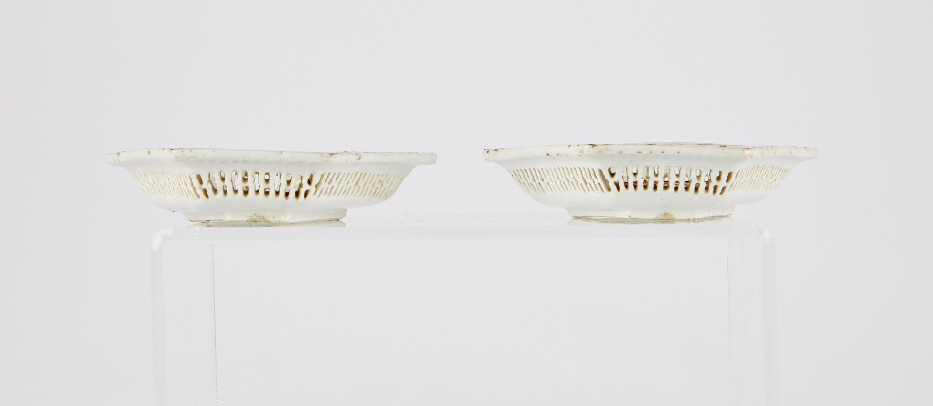 Pr: 18th c. Chinese Famille Rose Sweet Meat Dishes - Bild 9 aus 12