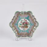 Chinese Yongzheng Porcelain Teapot Undertray