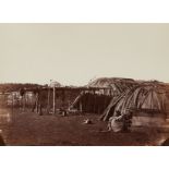 Benjamin Upton Winnebago Encampment 1858 Photograph