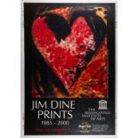 Jim Dine Poster MIA Exhibition