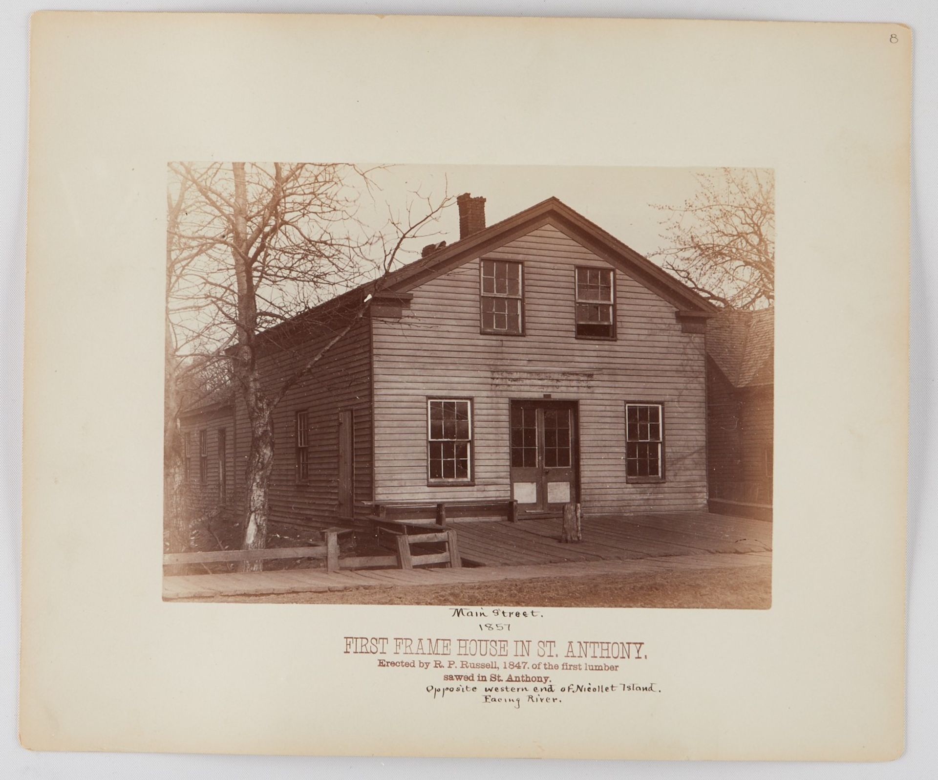 Benjamin Upton First Frame House Photograph - Bild 2 aus 6