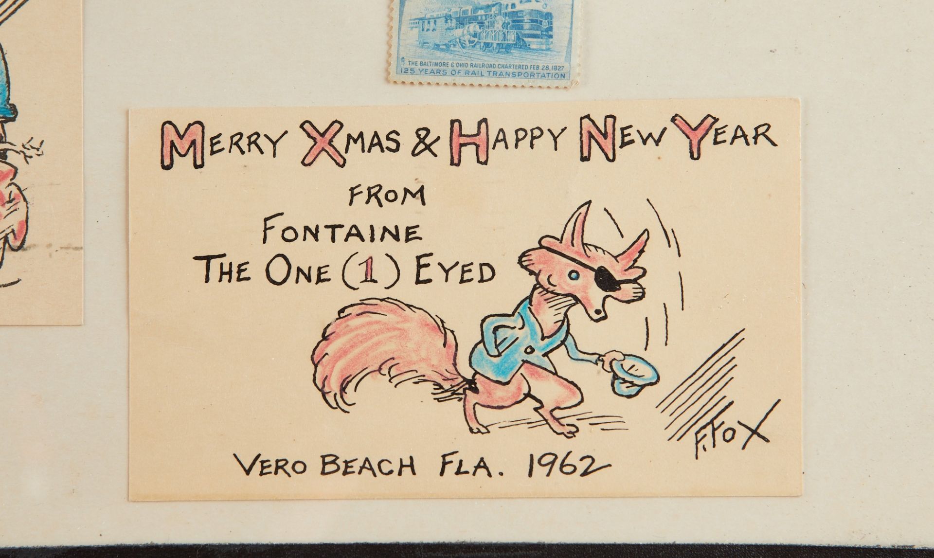 Grp: Fontaine Fox Comics w/ Railroad Stamps - Bild 2 aus 8