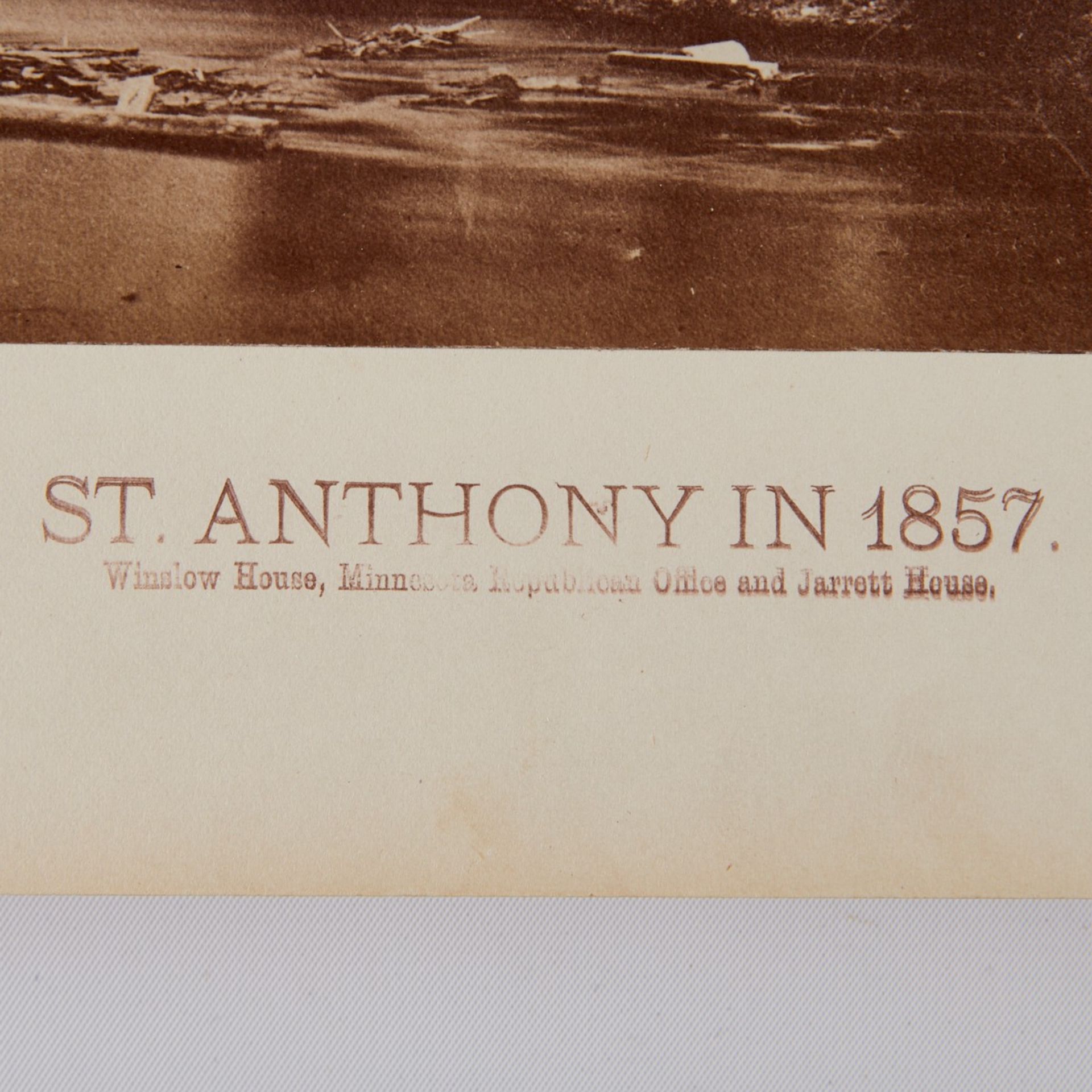 Benjamin Upton St. Anthony 1857 Photograph - Bild 4 aus 6