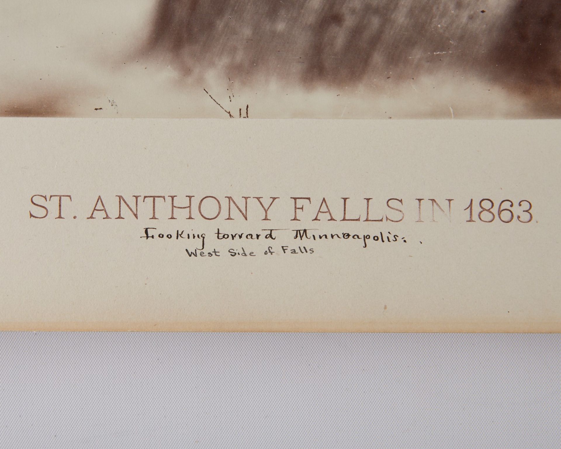 Benjamin Upton St. Anthony Falls 1863 Photograph - Bild 4 aus 8