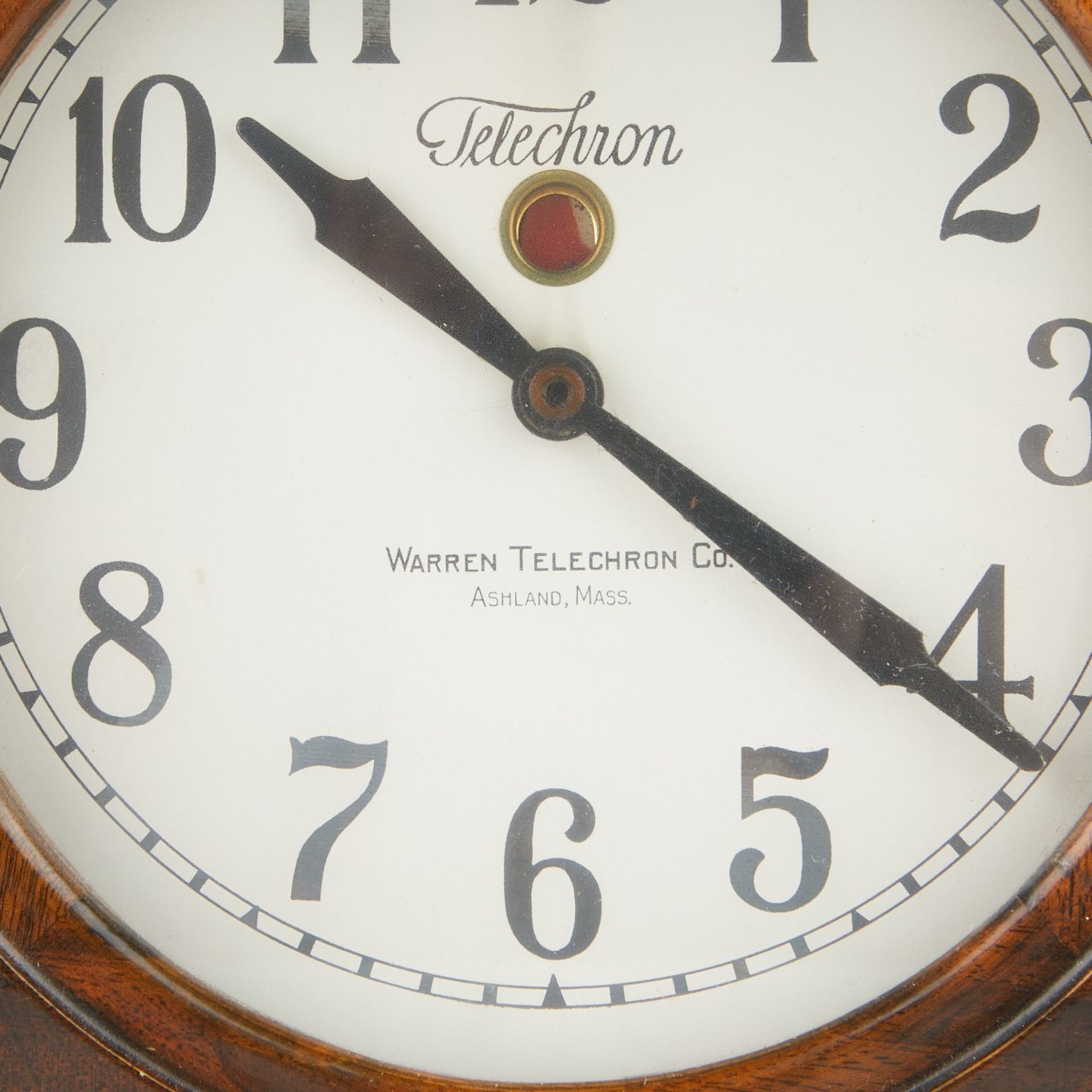Warren Telechron Co. Electric Clock J. J. Hill - Image 2 of 4
