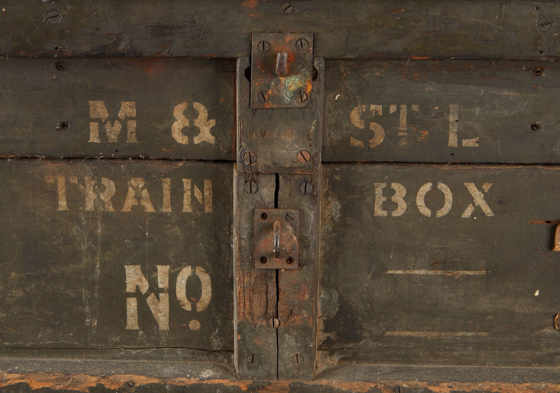 M&StL Wooden Train Trunk Box - Bild 7 aus 9