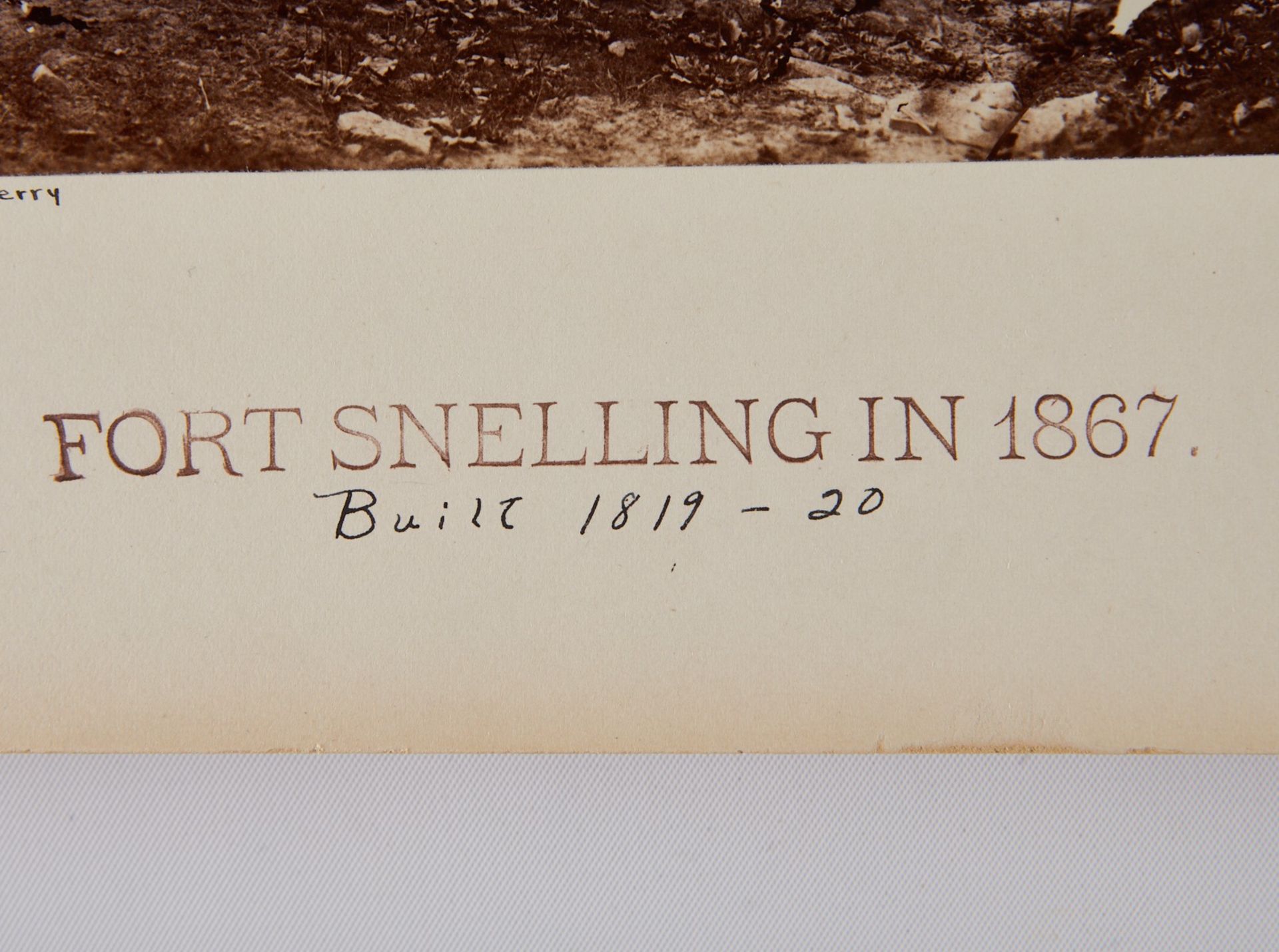 Benjamin Upton Fort Snelling 1867 Photograph - Bild 3 aus 5