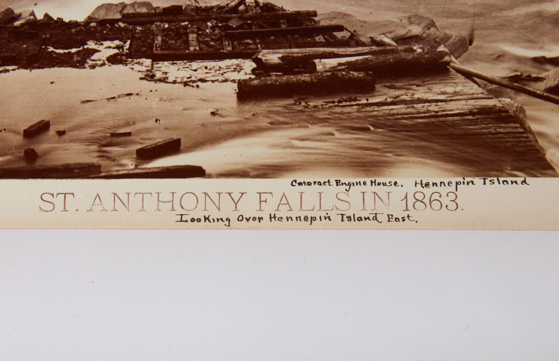 Benjamin Upton St. Anthony Falls 1863 Photograph - Bild 4 aus 8