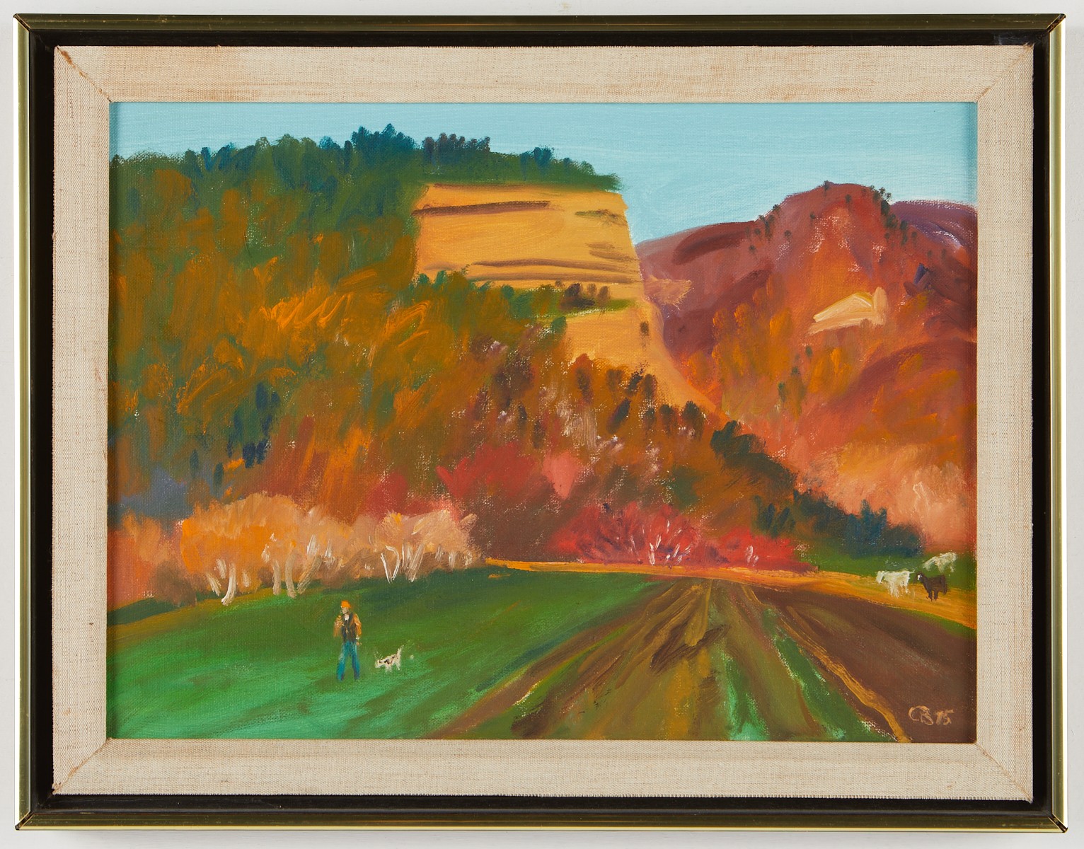 Cameron Booth Painting "Diamond Bluff" - Image 2 of 4