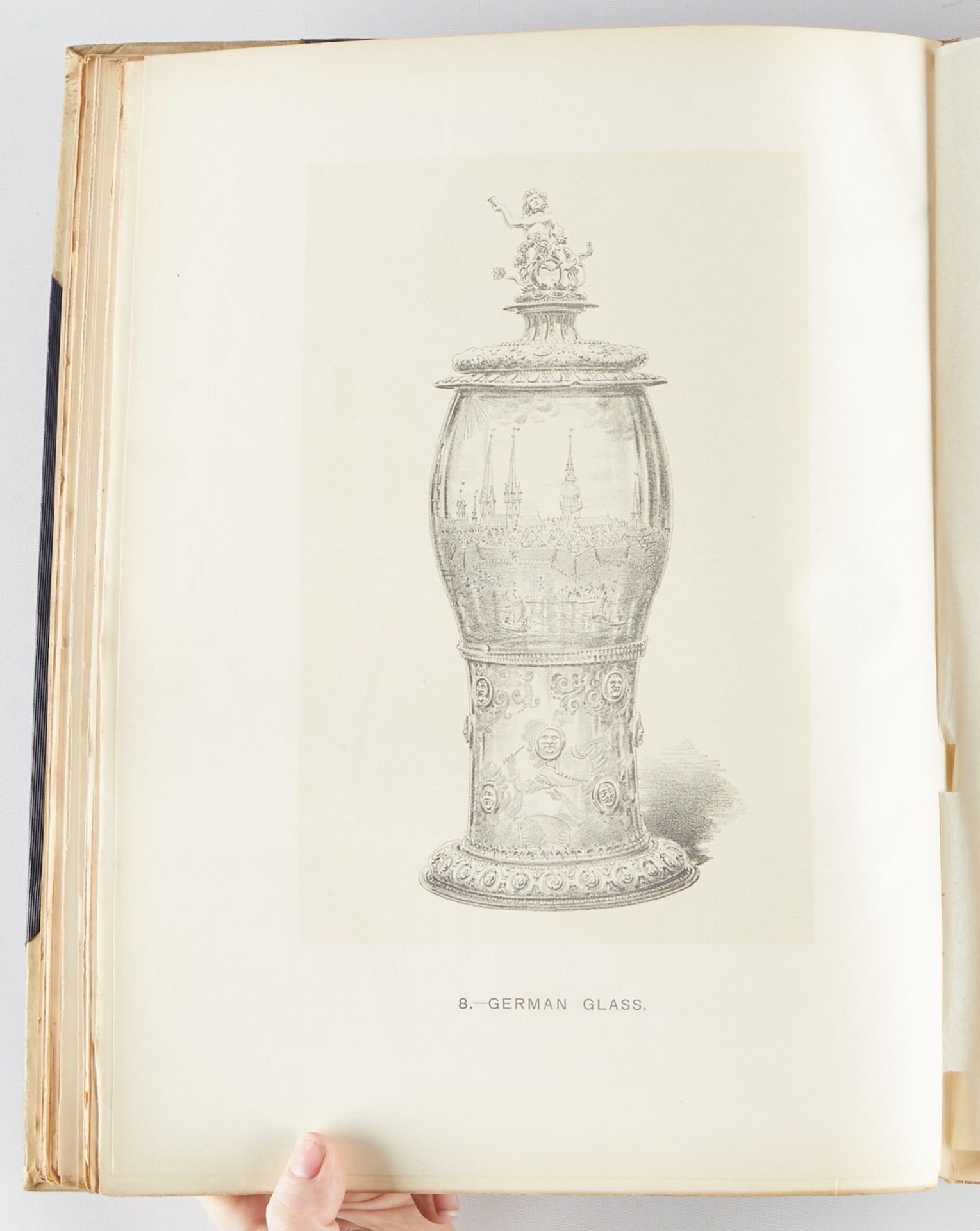 Old English Glasses Book Albert Hartshorne - Image 5 of 17