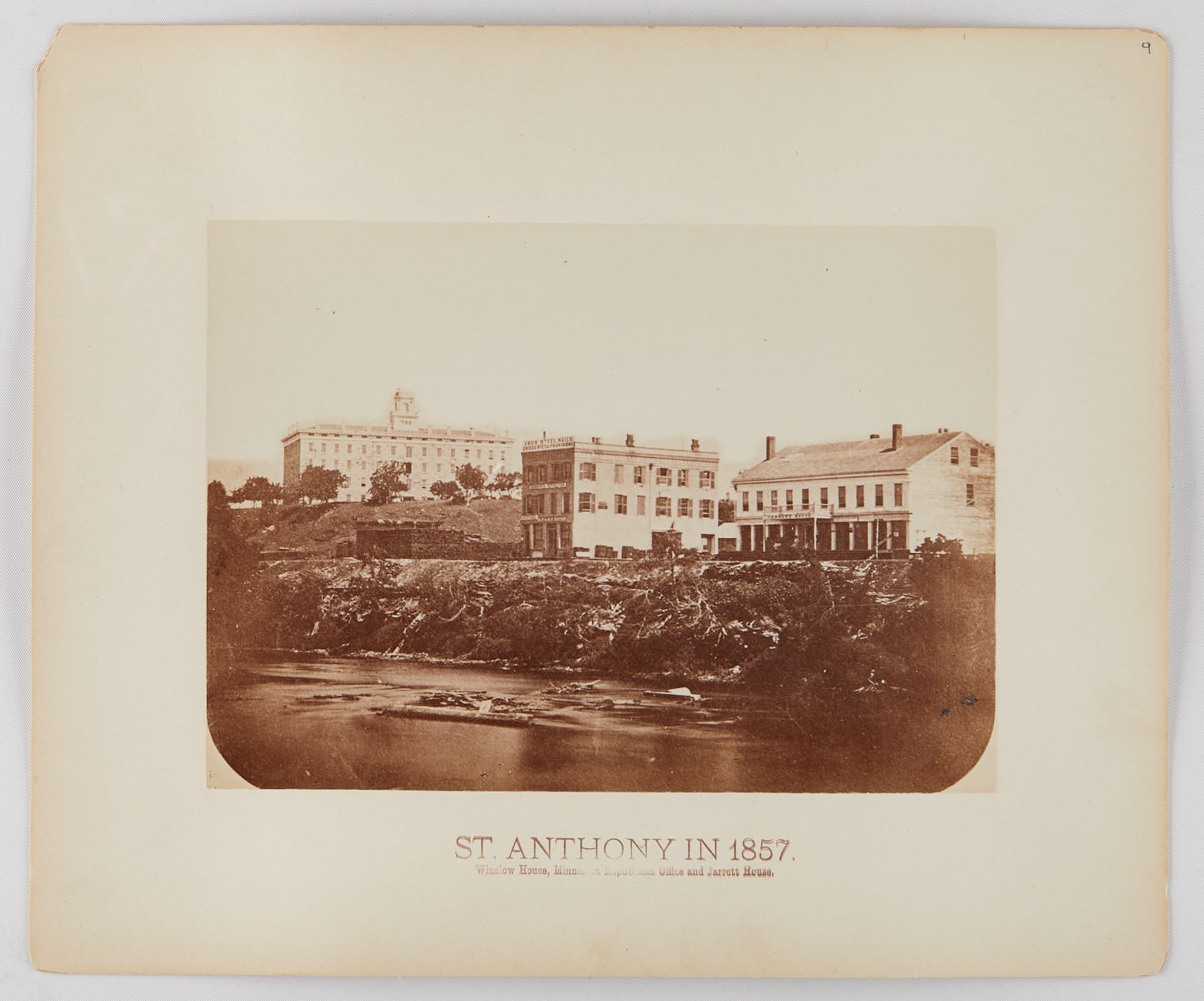 Benjamin Upton St. Anthony 1857 Photograph - Image 2 of 6