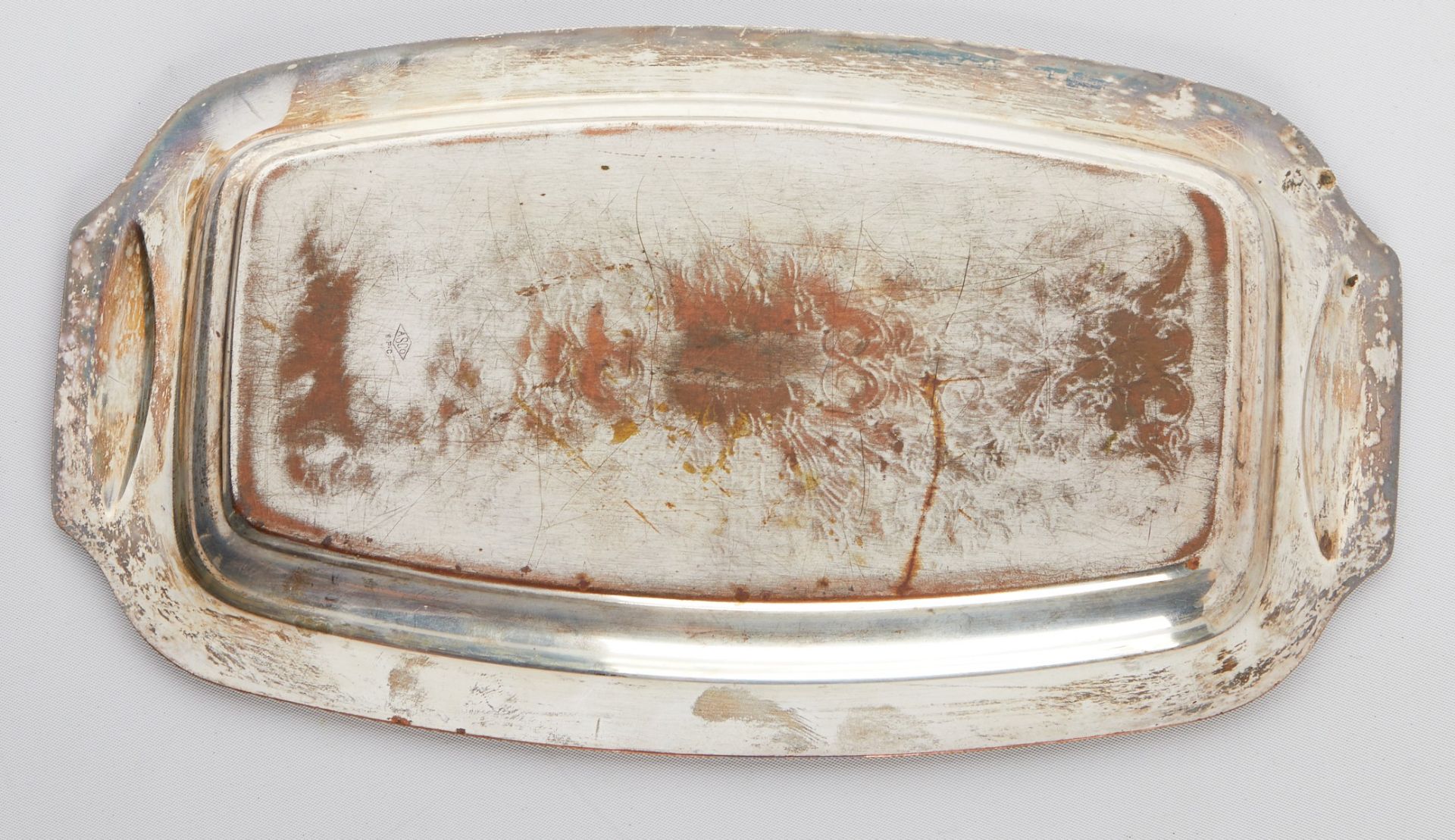 Large Silver Plate Russian Samovar - Bild 6 aus 17