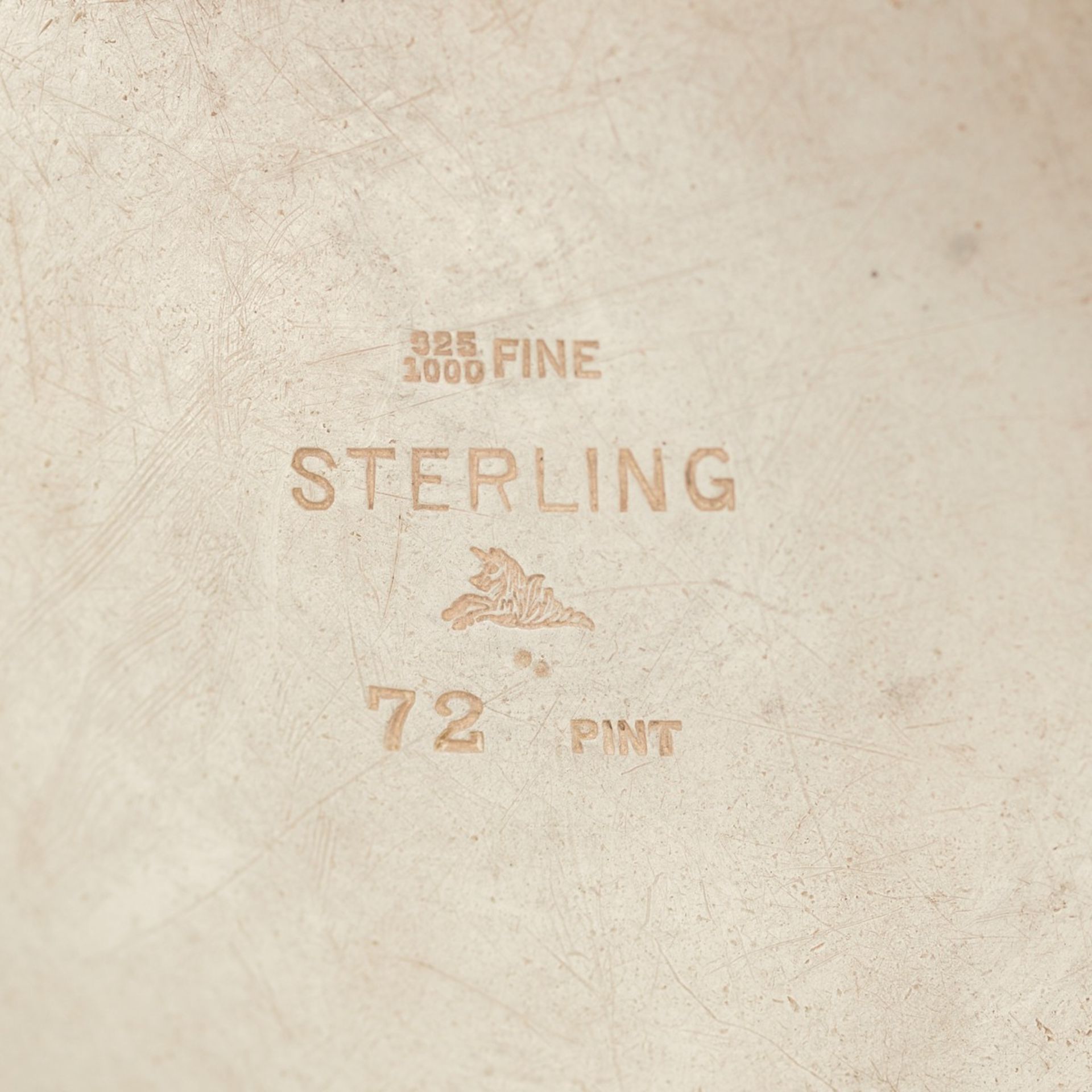 Monumental Sterling Silver Punch Bowl James J. Hill 389 toz - Bild 18 aus 20