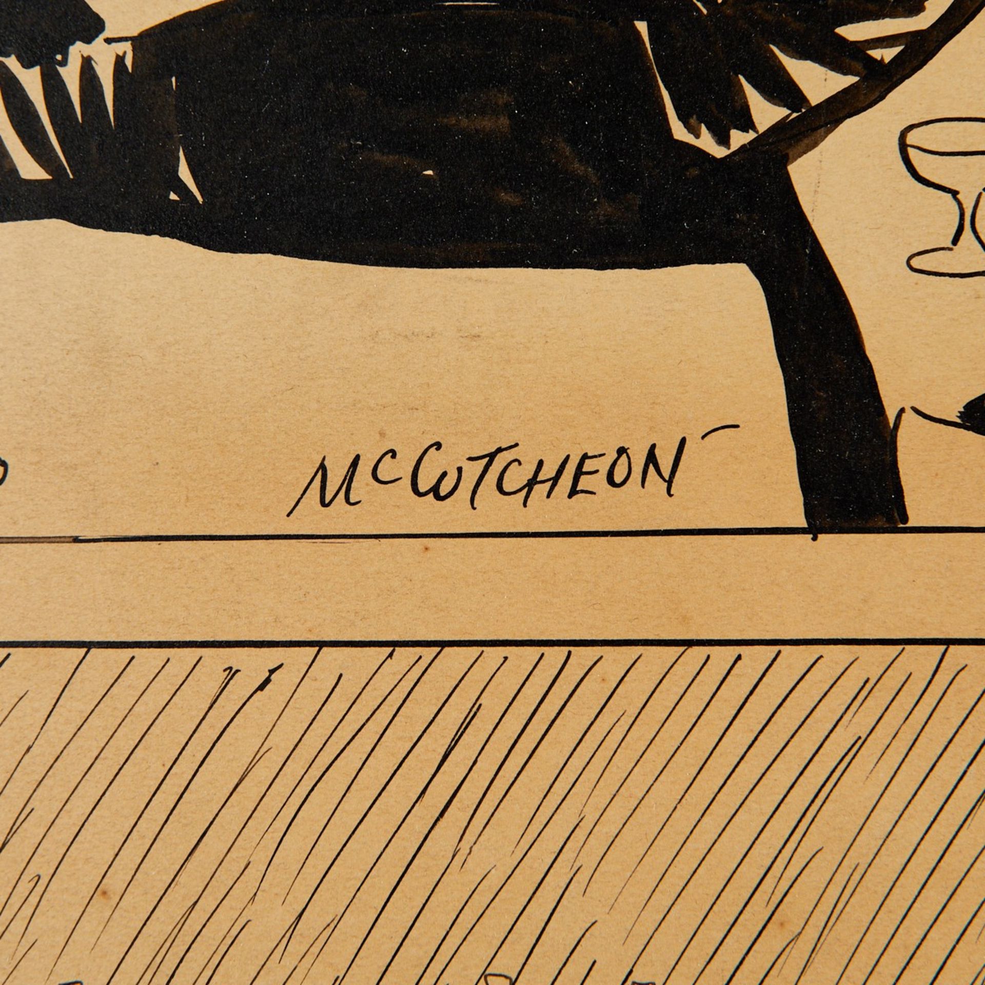 McCutcheon "Go Northwestward Young Man" Cartoon - Bild 4 aus 4