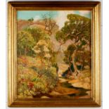 Joseph Birren Palo Duro Canyon Oil Painting