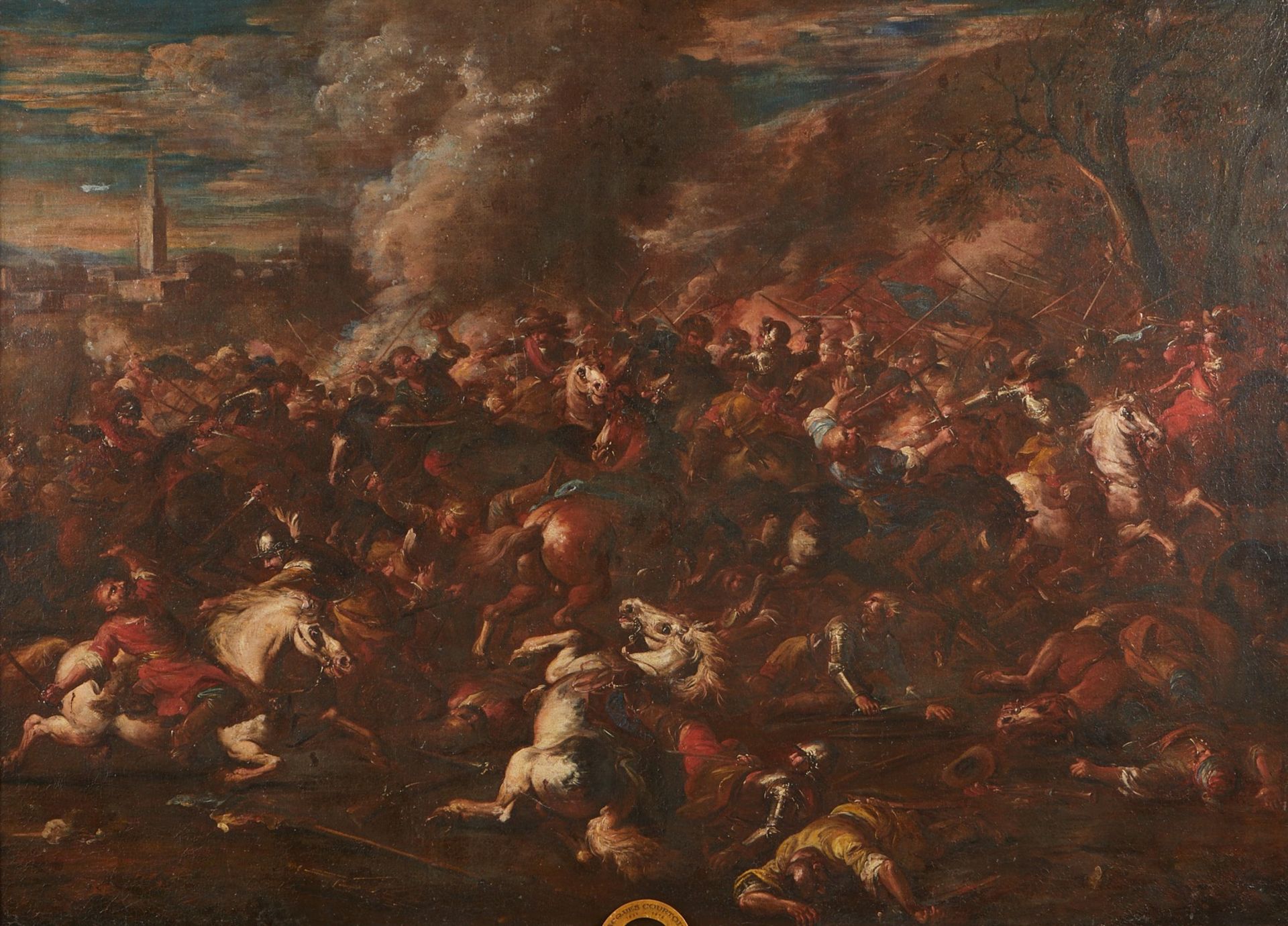 Jacques Courtois Historical Battle Painting - Bild 2 aus 5