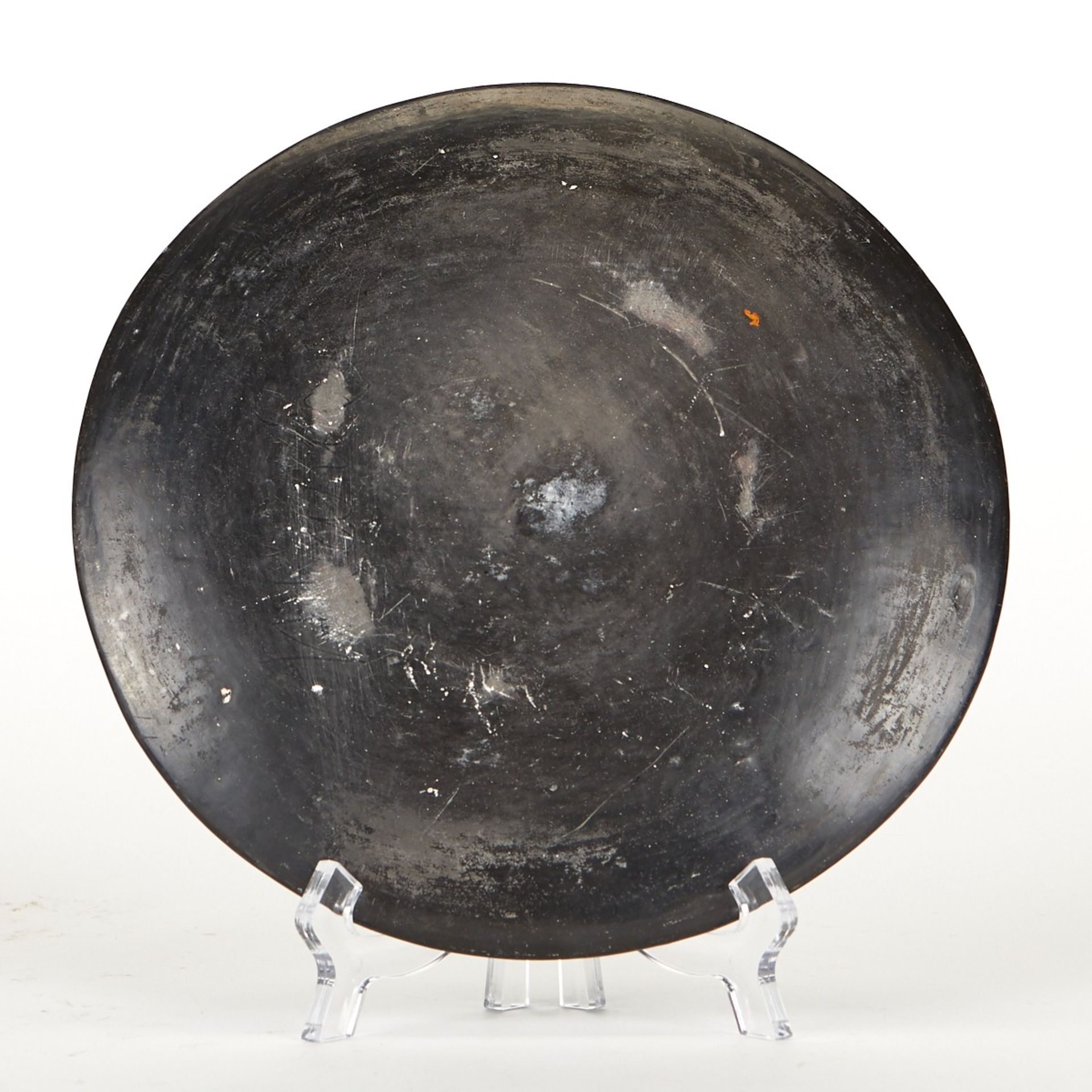 Maria Martinez Blackware Plate - Bild 3 aus 4