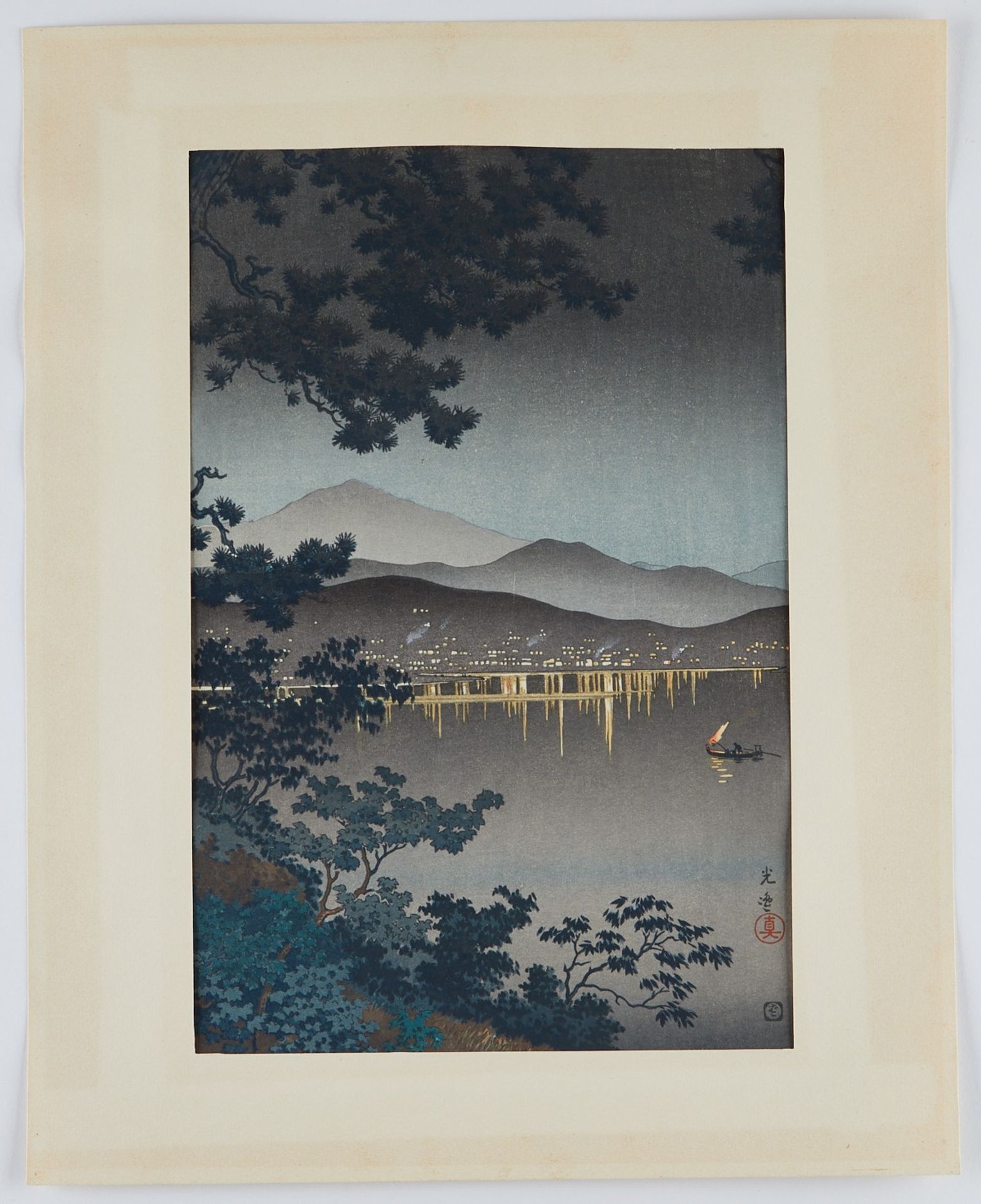 Tsuchiya Koitsu Japanese Woodblock Print - Image 2 of 4