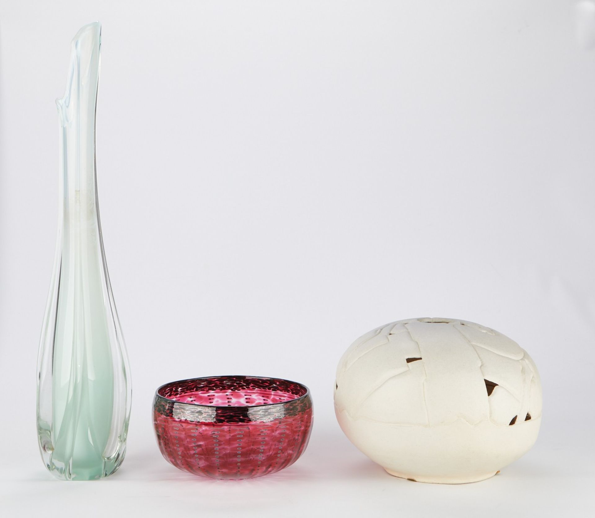 Group Glass and Ceramic Vessels - Bild 2 aus 17