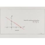 Bernar Venet Lithograph Mathematical Equation Graph