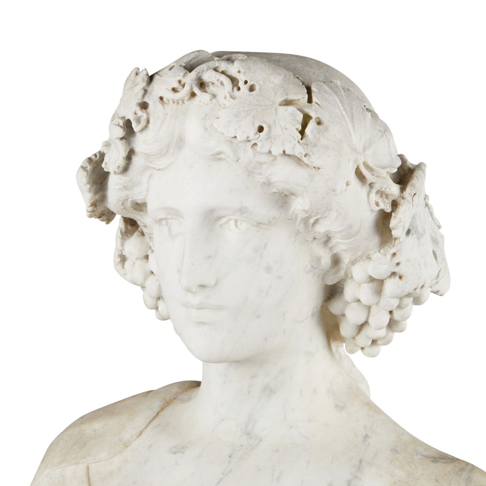 Life Size Victorian Marble Sculpture of Female Figure - Bild 6 aus 10