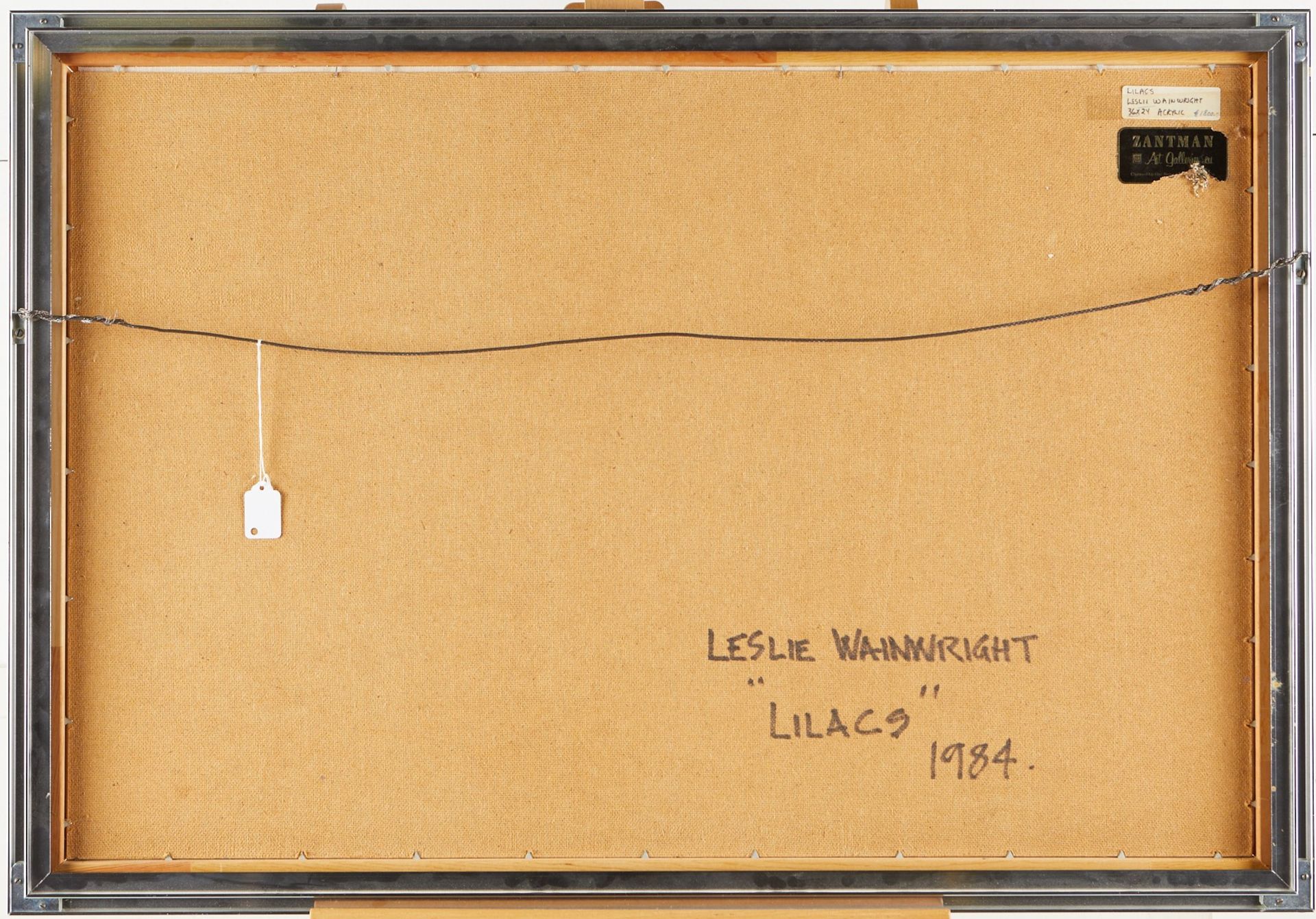 Leslie Wainwright Lilacs Still Life - Image 3 of 5