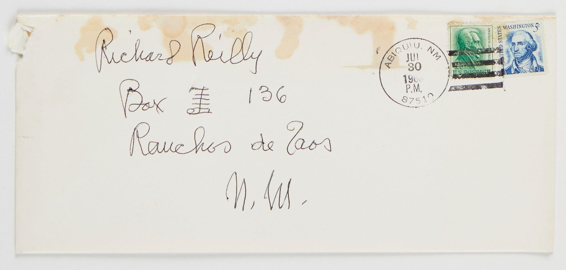 Grp: 2 Georgia O'Keeffe Autograph Letters - Bild 7 aus 9