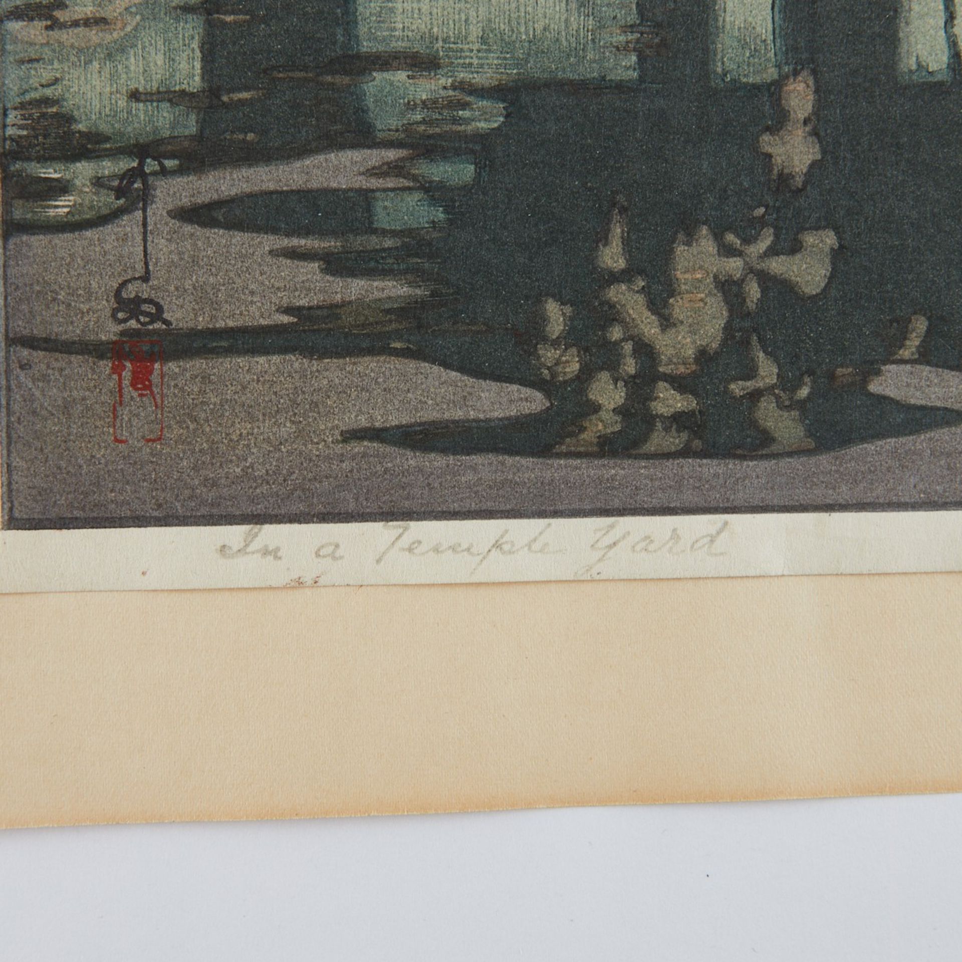 Pr: Hiroshi Yoshida Woodblock Prints - Signed in Plate - Bild 11 aus 12