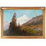 John Fery Oil Painting Mountain Landscape