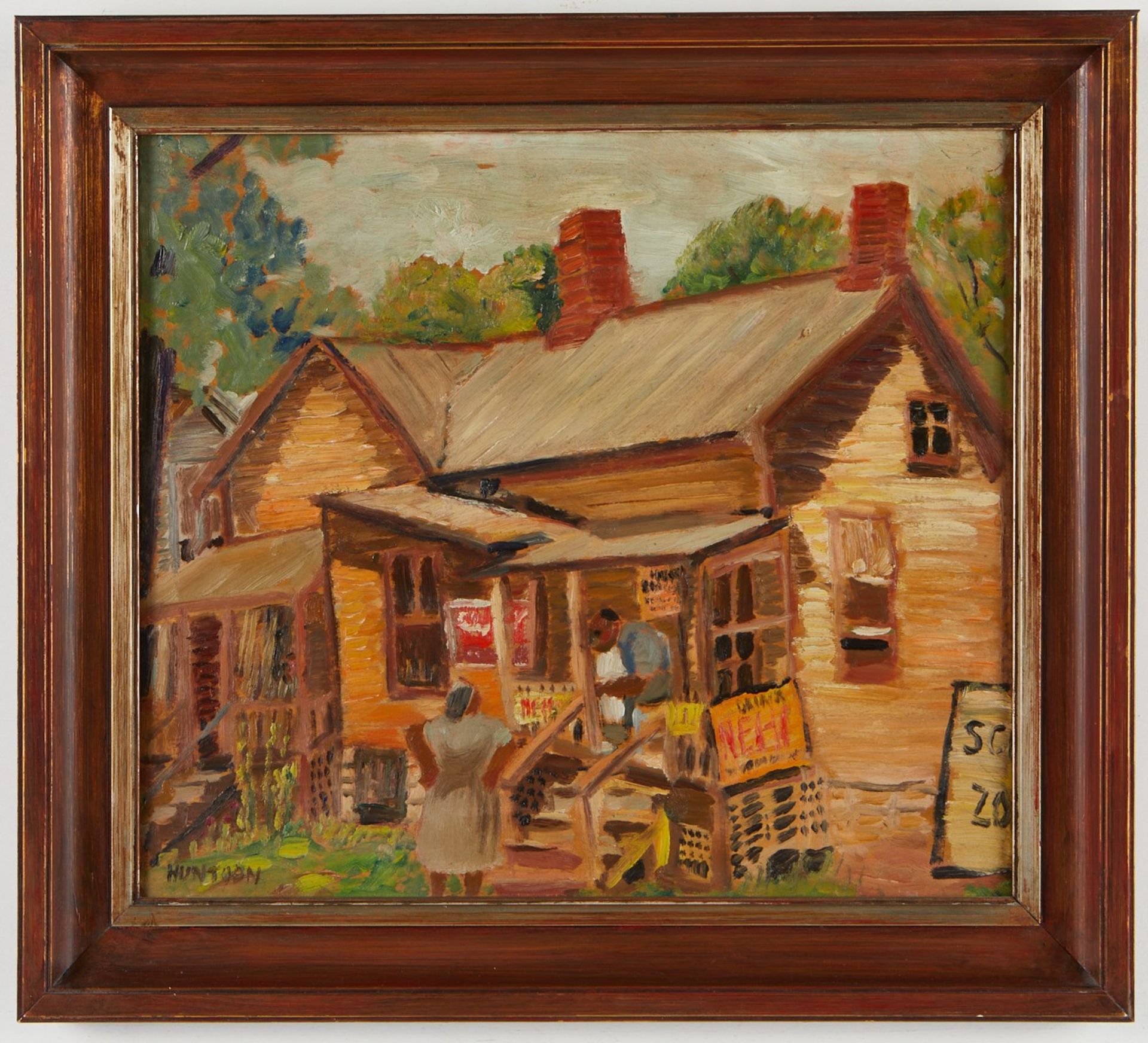 Mary Huntoon Painting "Neighborhood Store" - Image 2 of 6