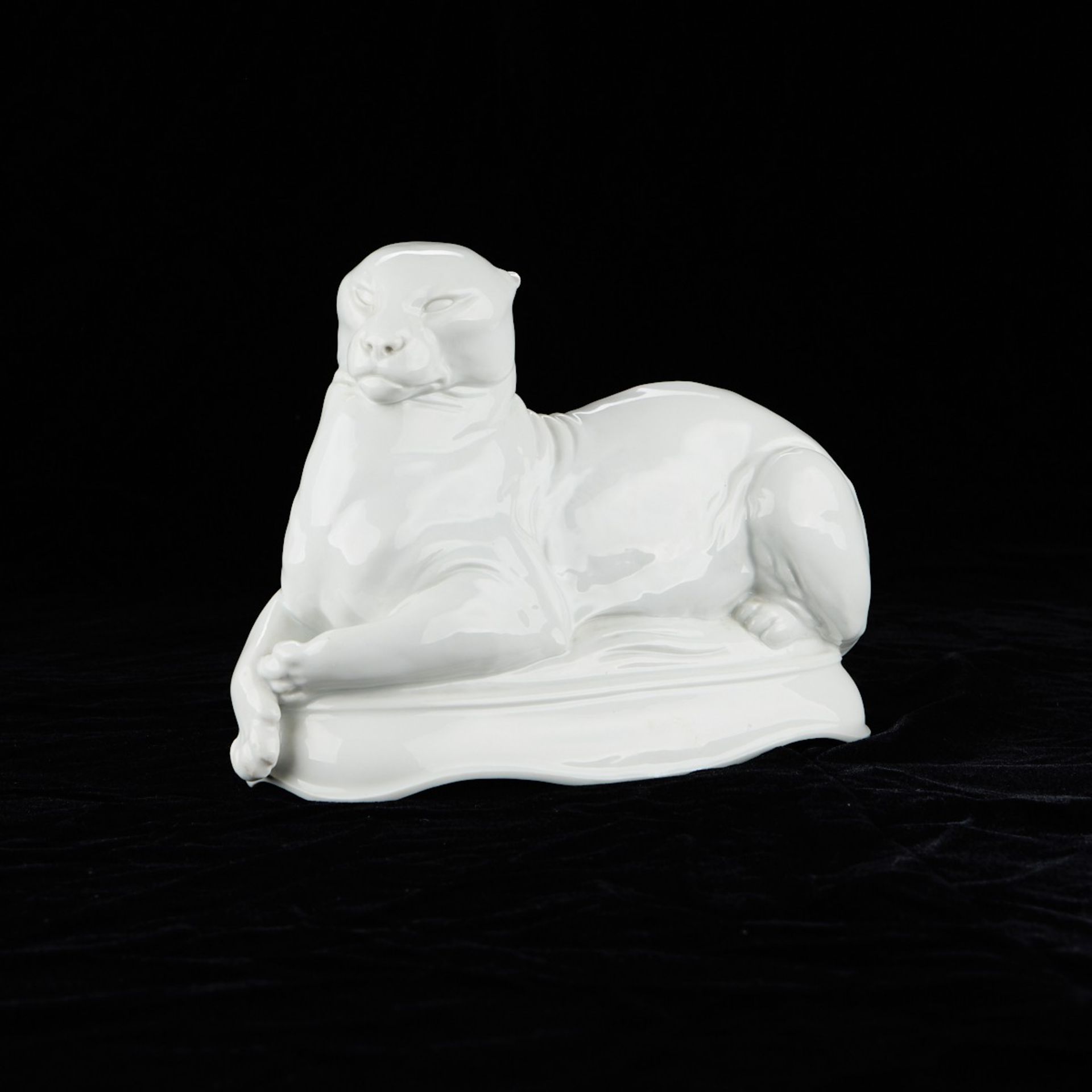 Meissen Porcelain Panther Esser