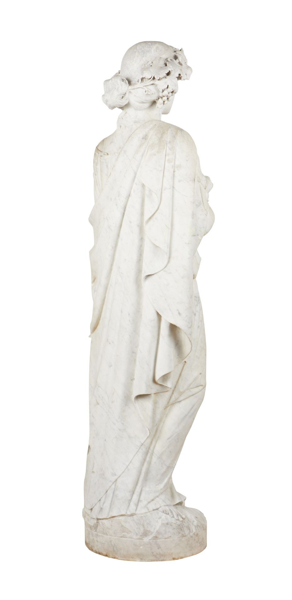Life Size Victorian Marble Sculpture of Female Figure - Bild 4 aus 10