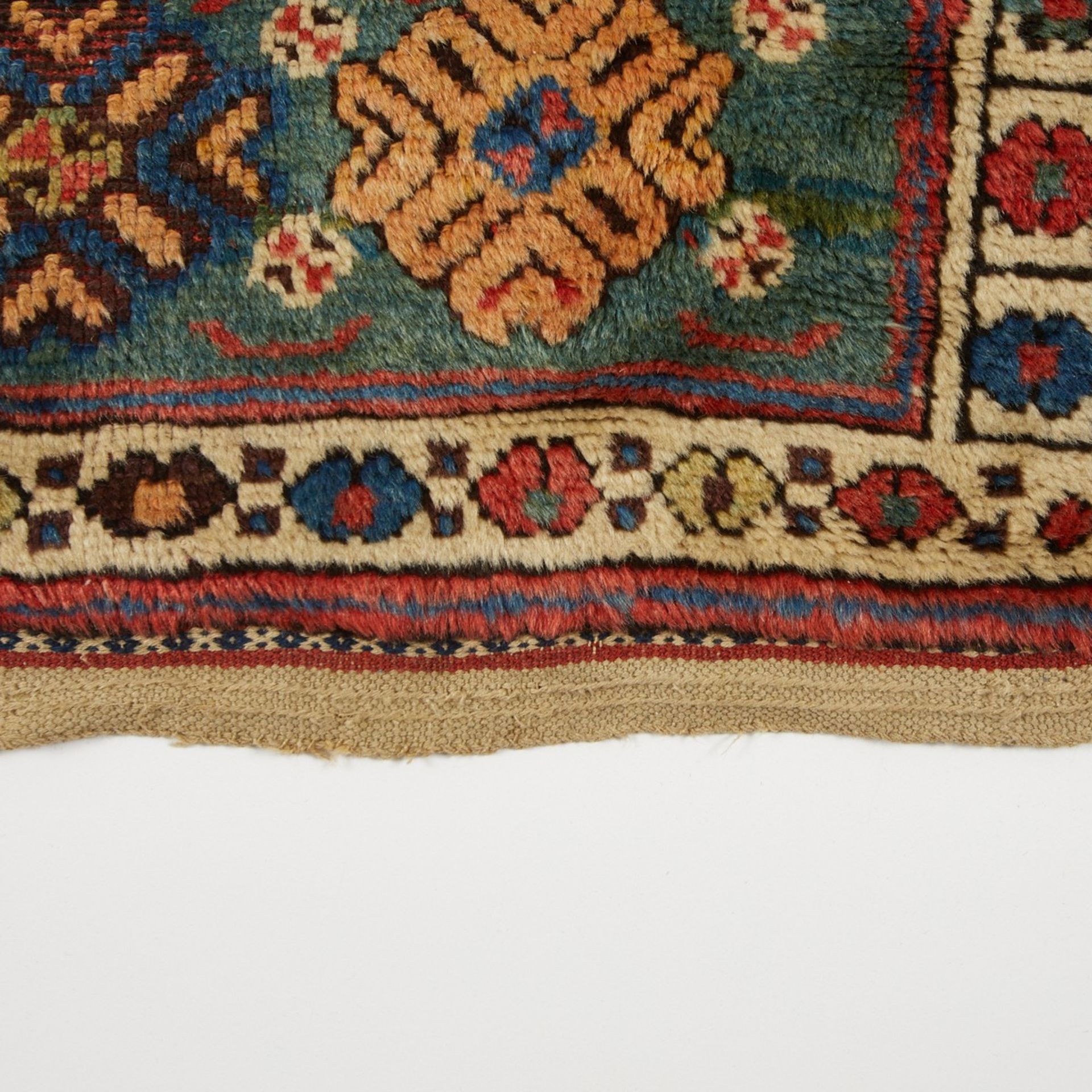 Antique Caucasian Rug 9' 4" x 4' 9" - Bild 6 aus 7