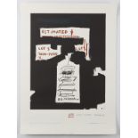 Basquiat Poster "Big Pagoda" Galerie Enrico Navarra