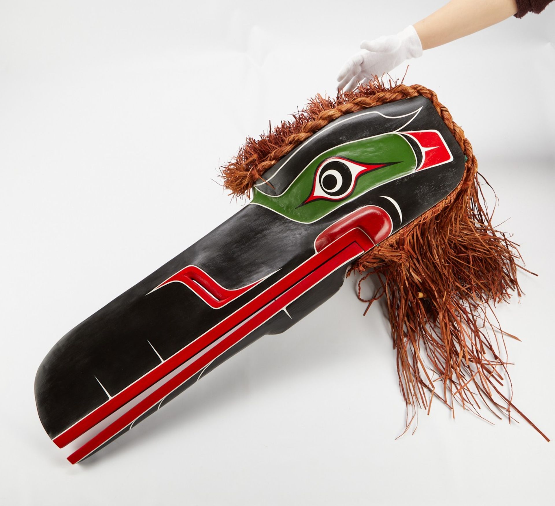 Stan Hunt Kwakiutl Raven Mask