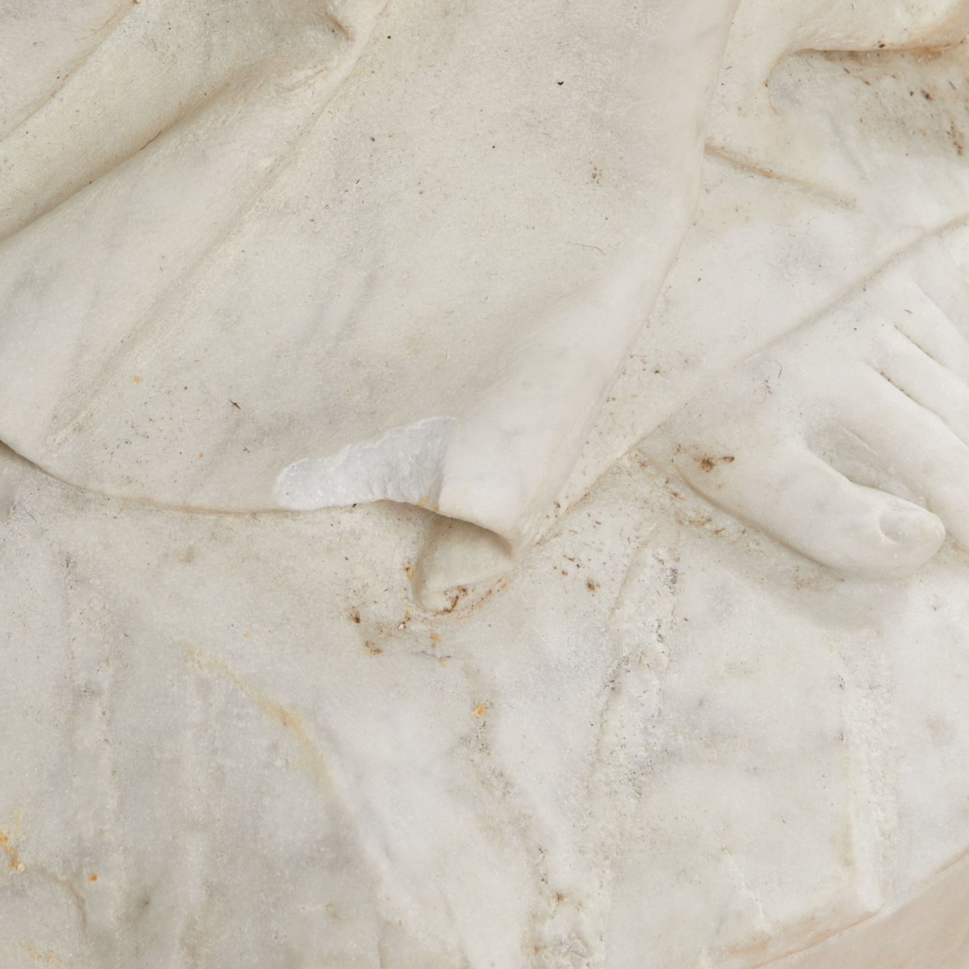 Life Size Victorian Marble Sculpture of Female Figure - Bild 8 aus 10