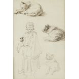 Antoine Vestier Studies Cats & Child