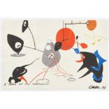 Alexander Calder "Piece of my Workshop" Silkscreen