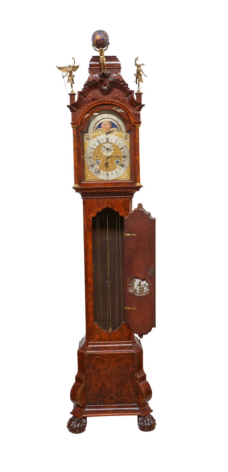 Johannes van Wyk Tall Case Clock 18th c. - Bild 3 aus 15